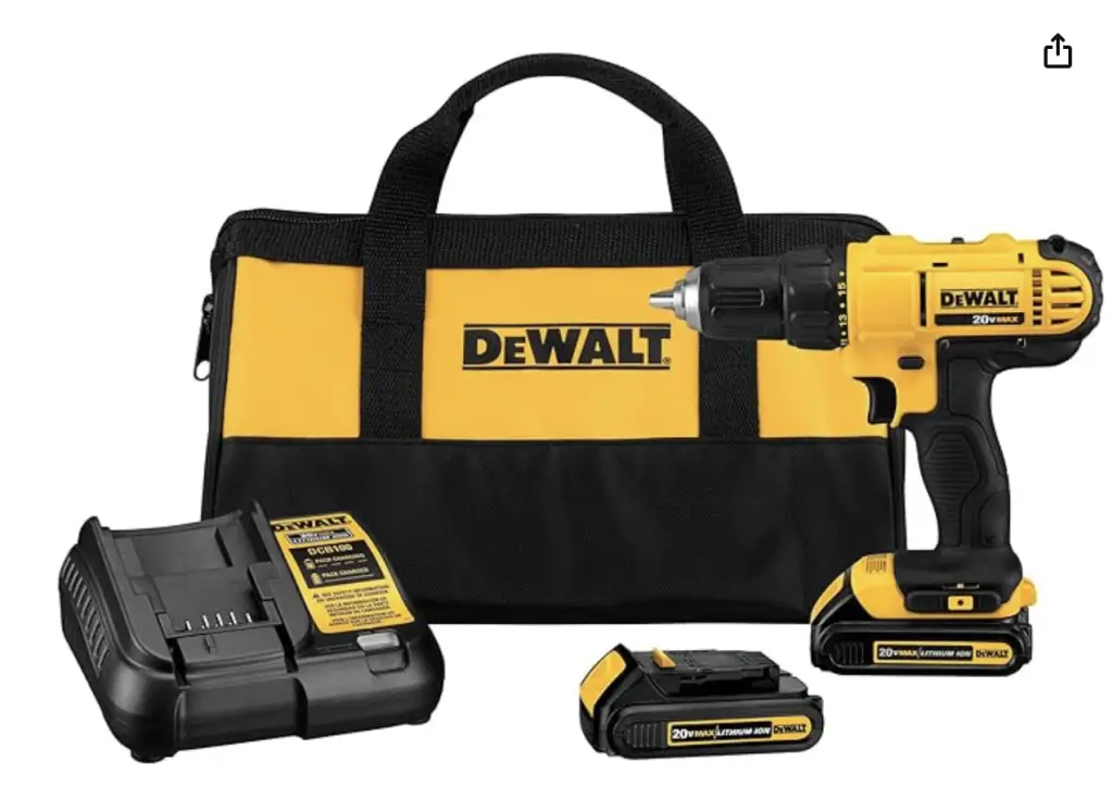 the perfect fathers day gift ideas, your dad will always love a new drill gun - even if he already has 5. this dealt drill gun set comes with two batteries, a bag and a charger plus the actual drill gun 